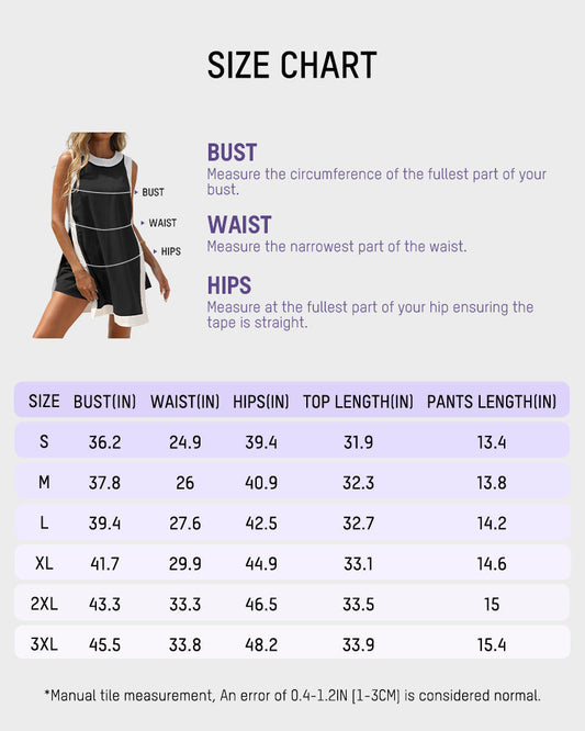Chic Colorblock Cotton Loungewear Set with High Slit Top & Pockets