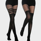 Mock Thigh High Stockings For Women Sexy Fishnet Tights Suspender Pantyhose  (bundle sale)