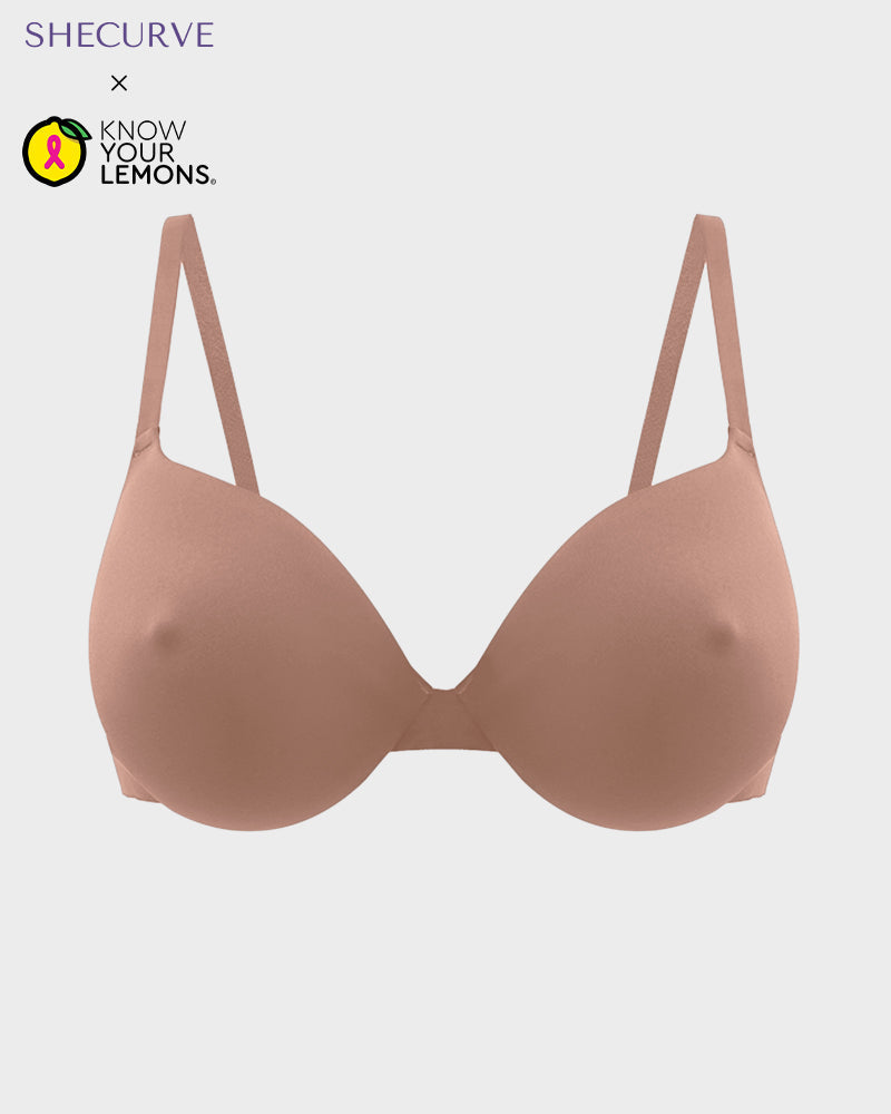 Invisible Seamless Comfort Push-Up Bra for Natural Lift & Smooth Silhouette