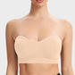Ultimate Comfort Non-Slip Bandeau Bra: Seamless, Wireless, Strapless Support