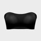 Seamless Non-Slip Crossover Bandeau Bra: Wireless Side Hook Comfort & Support