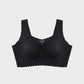 SheCurve Ultra-Thin Comfy Wireless Bra with Scalloped Design for Natural Uplift
