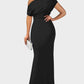 Elegant Off-Shoulder Mermaid Maxi Gown for Formal Evenings & Special Occasions