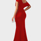 Elegant Off-Shoulder Mermaid Maxi Gown for Formal Evenings & Special Occasions