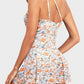Elegant One-Shoulder Tummy Control Swim Dress with Skirted Hem & Built-in Support