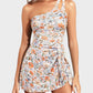 One-Shoulder Tummy Control Swim Dress