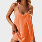 Casual Sleeveless Mini Dress With Built-In Shorts