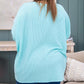 Luxurious Soft Ribbed Dolman Sleeve Top - Oversized, Flowy, Versatile Comfort