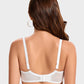 SheCurve Elegant Plus Size Lace Minimizer Bra - Full Coverage Comfort & Support