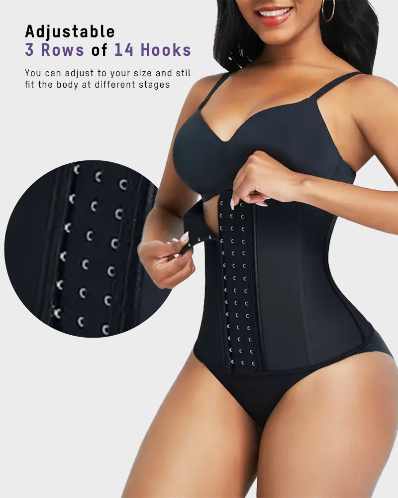 Ultimate Plus Size Latex Steel Bone Waist Trainer Corset for Shaping Support