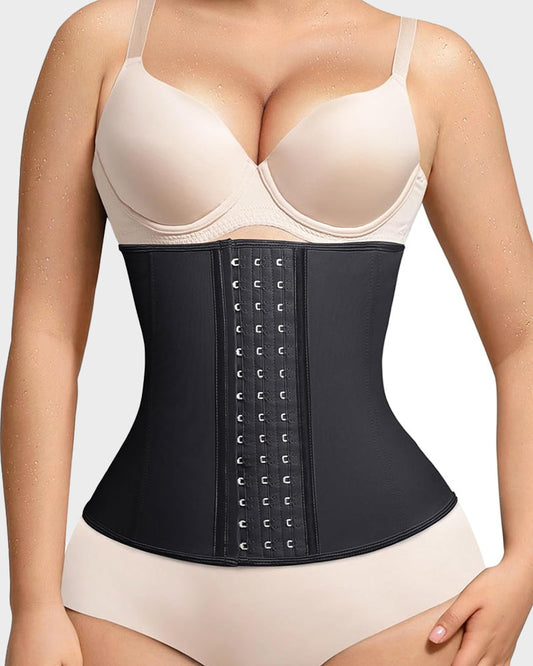 Ultimate Plus Size Latex Steel Bone Waist Trainer Corset for Shaping Support
