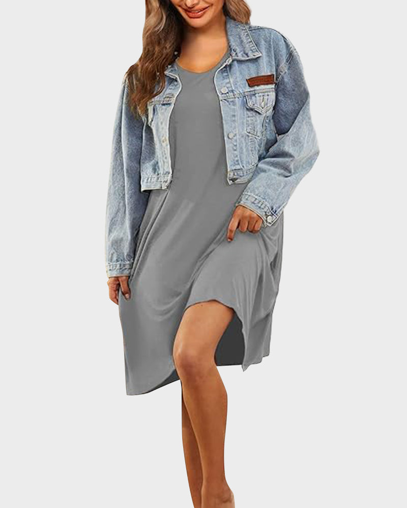 Luxurious Plus Size Ultra-Soft Bamboo Blend Oversized Shirt Sleepwear with Pockets