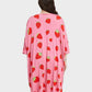 Luxurious Plus Size Ultra-Soft Bamboo Blend Oversized Shirt Sleepwear with Pockets