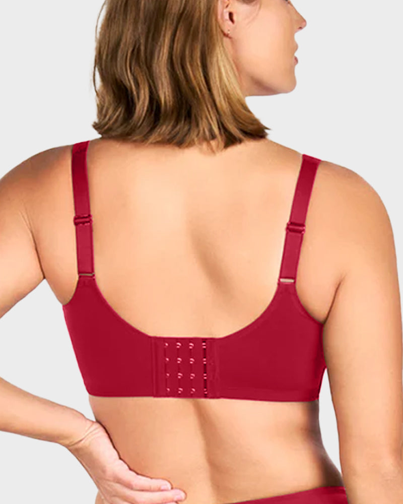 Comfortable Plus Size Cooling Full Coverage Minimizer Underwire Bra