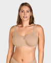 Comfortable Plus Size Cooling Full Coverage Minimizer Underwire Bra