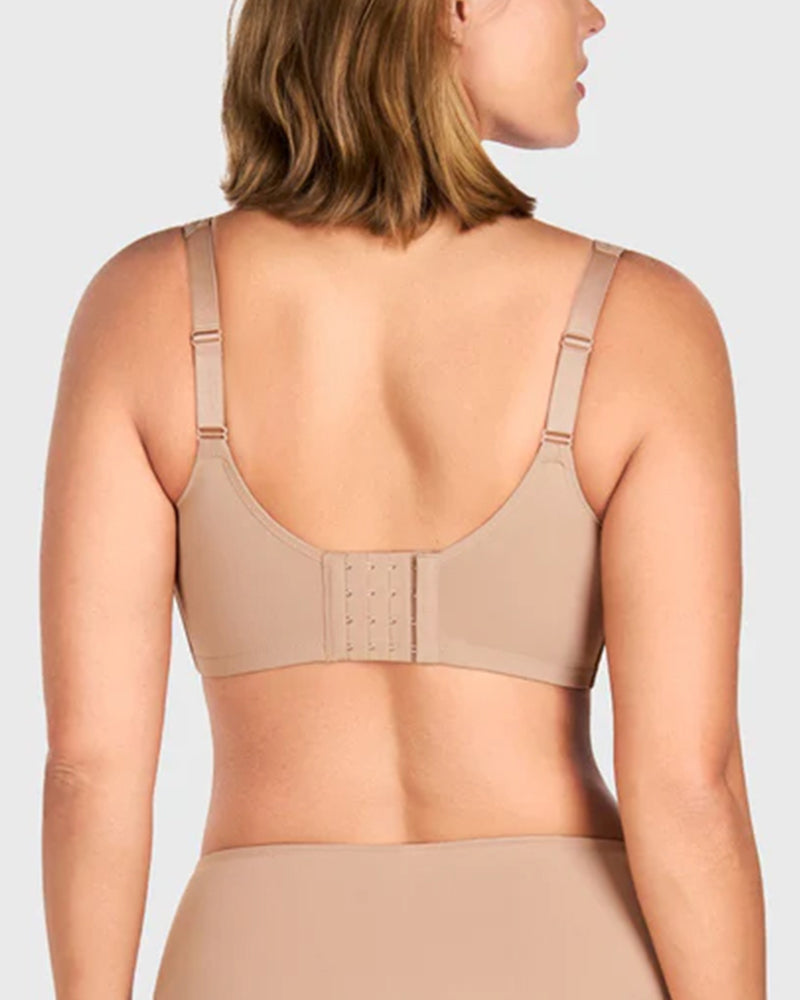 Comfortable Plus Size Cooling Full Coverage Minimizer Underwire Bra