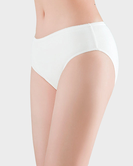 Soft Sterilized Disposable Cotton Briefs 5-Pack for Travel & Comfort