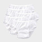 Soft Sterilized Disposable Cotton Briefs 5-Pack for Travel & Comfort