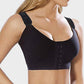 Comfortable Post-Surgery Front Closure Recovery Sports Bra for Gentle Healing Support