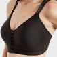 Comfortable Post-Surgery Front Closure Recovery Sports Bra for Gentle Healing Support