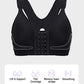 Comfortable Post-Surgery Front Closure Recovery Sports Bra for Gentle Healing Support