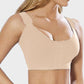 Comfortable Post-Surgery Front Closure Recovery Sports Bra for Gentle Healing Support