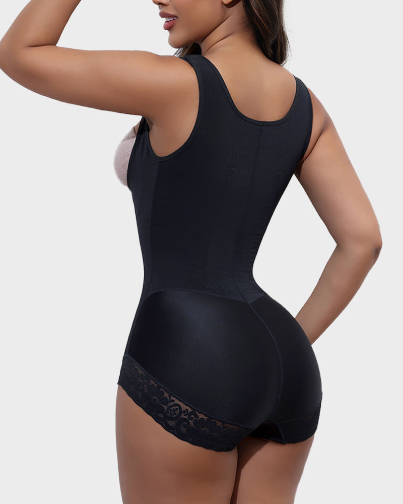Women's Post-Surgical High Compression Full Body Shaper with Tummy Control