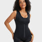 Seamless PowerMesh Double-Layer Tummy Control Bodysuit Shapewear for Women