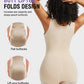 Seamless PowerMesh Double-Layer Tummy Control Bodysuit Shapewear for Women