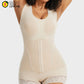 Seamless PowerMesh Double-Layer Tummy Control Bodysuit Shapewear for Women