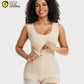 Seamless PowerMesh Double-Layer Tummy Control Bodysuit Shapewear for Women