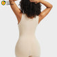 Seamless PowerMesh Double-Layer Tummy Control Bodysuit Shapewear for Women