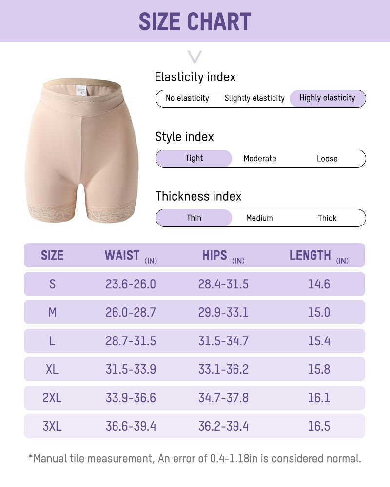 Ultimate High-Waist Butt Lifting Shorts with Removable Hip Pads & Tummy Control