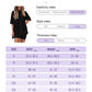 Cozy Oversized Crewneck 2-Piece Lounge Set with Split Hem Comfort