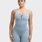 Women's Sweat Sauna Compression Workout Jumpsuit with Tummy Control