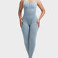 Women's Sweat Sauna Compression Workout Jumpsuit with Tummy Control