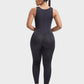 Women's Sweat Sauna Compression Workout Jumpsuit with Tummy Control