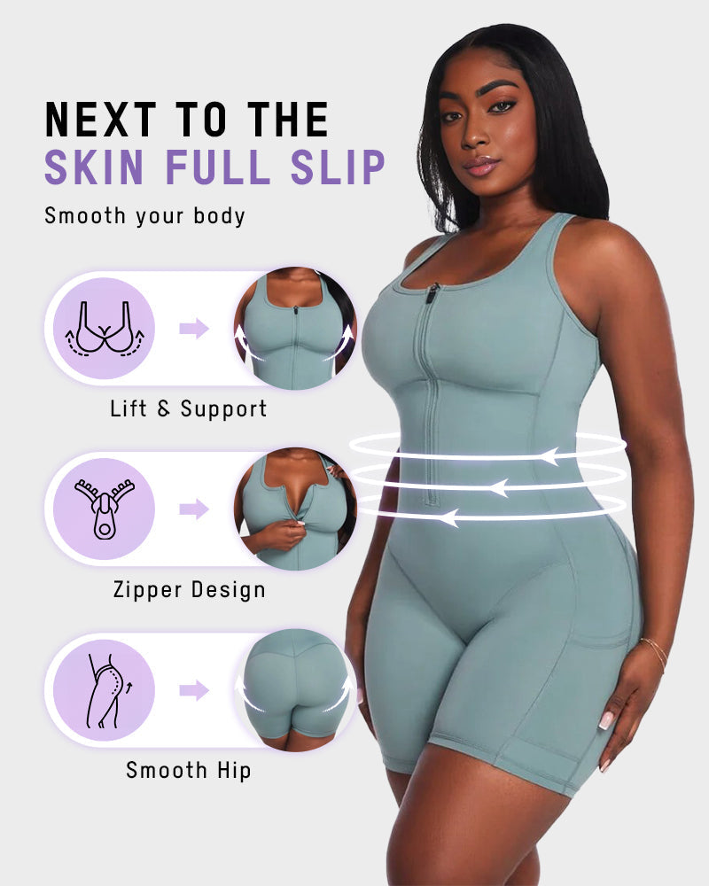 SheCurve Women's Sculpt & Sweat Sauna Workout Romper for Enhanced Fitness