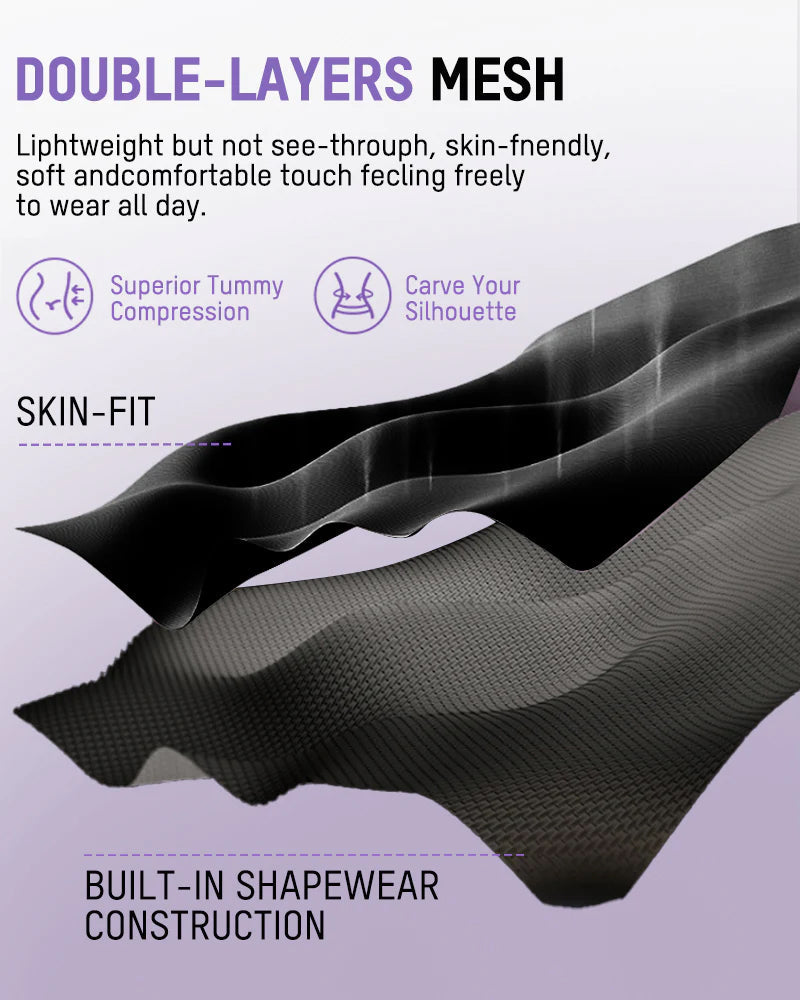 SheCurve Women's Sculpt & Sweat Sauna Workout Romper for Enhanced Fitness