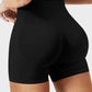 Seamless High-Waist Sculpting Shorts with Scrunch Butt Lift for Enhanced Curves & Support
