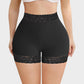High-Waisted Sculpting Lace Shapewear Shorts for Tummy Control and Butt Lift