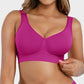 SheCurve Seamless Comfort Wireless Sports Bra with Removable Pads & Wide Straps