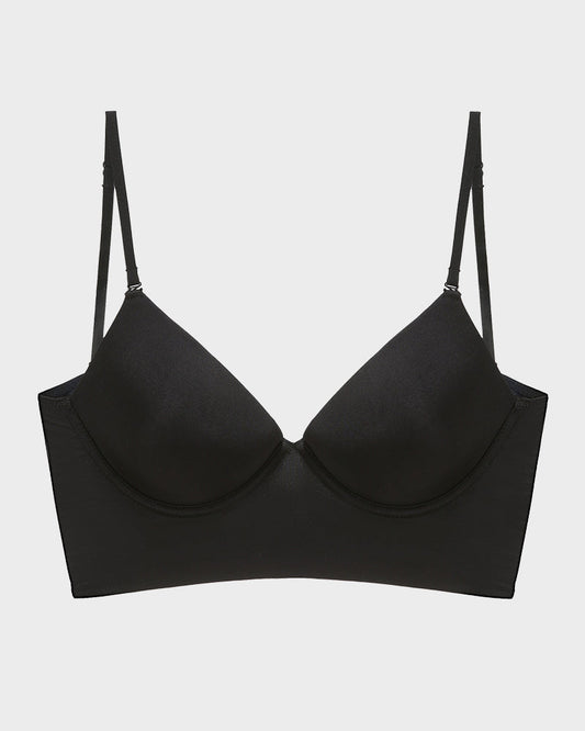 Seamless Deep V Backless Bra: Invisible Lift & Support for Plunge