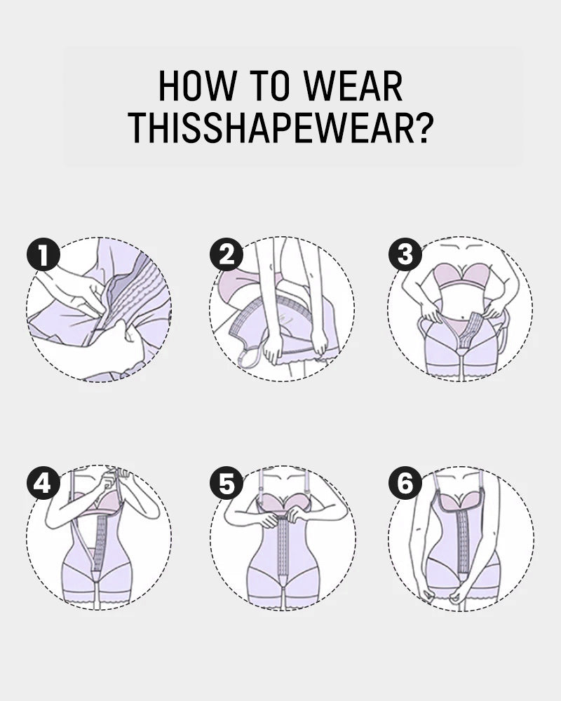 Seamless Underwire Full-Body Shaping Bodysuit: Tummy Control, Butt Lift, Comfort