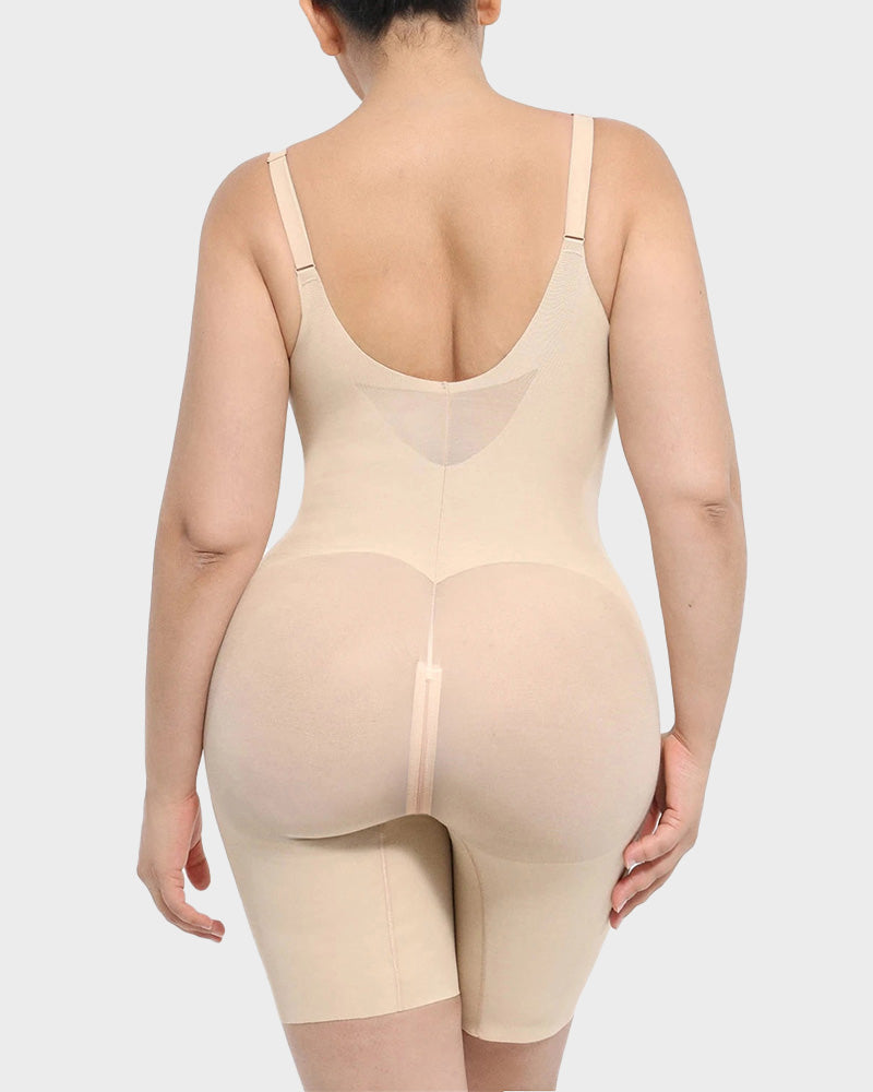Seamless Underwire Full-Body Shaping Bodysuit: Tummy Control, Butt Lift, Comfort