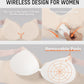 Luxurious Seamless Full Coverage Wireless Push-Up Bra with Comfort Wide Straps
