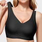 Luxurious Seamless Full Coverage Wireless Push-Up Bra with Comfort Wide Straps