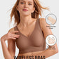 Luxurious Seamless Full Coverage Wireless Push-Up Bra with Comfort Wide Straps