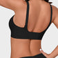 Ultra-Comfort Seamless Mesh Panel Wireless Bra with Invisible Lift and Breathable Design