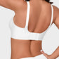 Ultra-Comfort Seamless Mesh Panel Wireless Bra with Invisible Lift and Breathable Design
